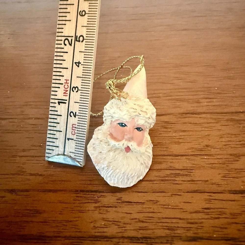 Christmas Ornaments, Tree, Santa,‎ Swan, Nutcracker Ceramic Ivory Color Elegant